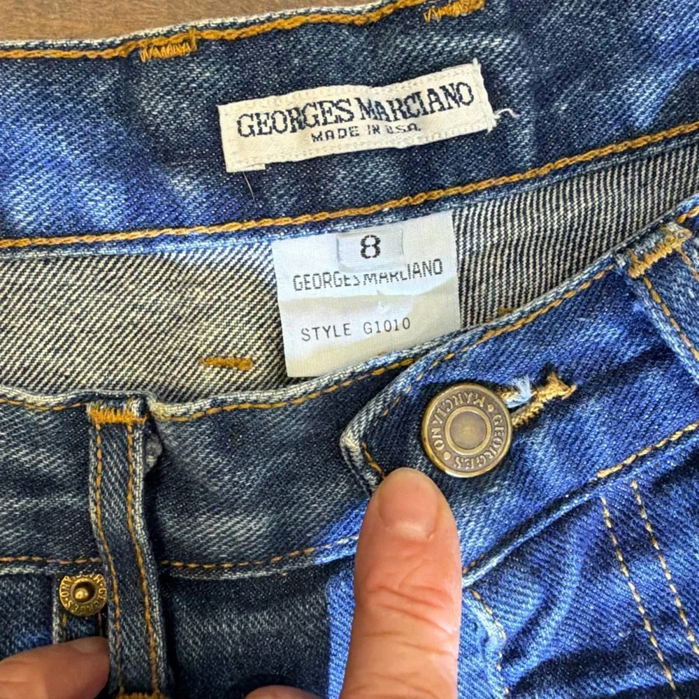Guess by Marciano Dark Blue Women's Relaxed Jeans - Picture 4 of 7